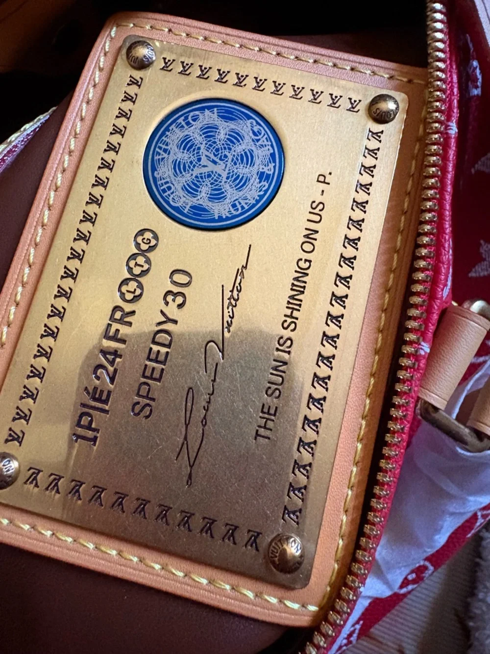 Fashion Top Quality P9 Speedy 30 Calfskin Leather Satchel - Picture 15 of 16